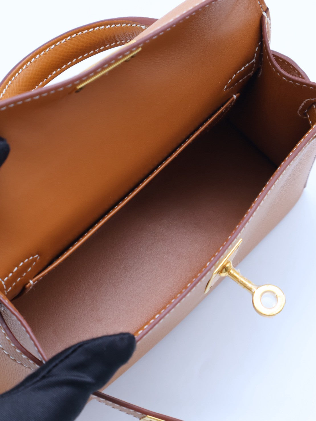 HERMES Mini Kelly ll - Gold 37 金棕金 Z