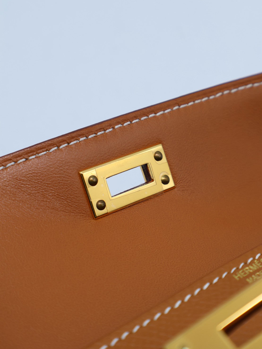 HERMES Mini Kelly ll - Gold 37 金棕金 Z
