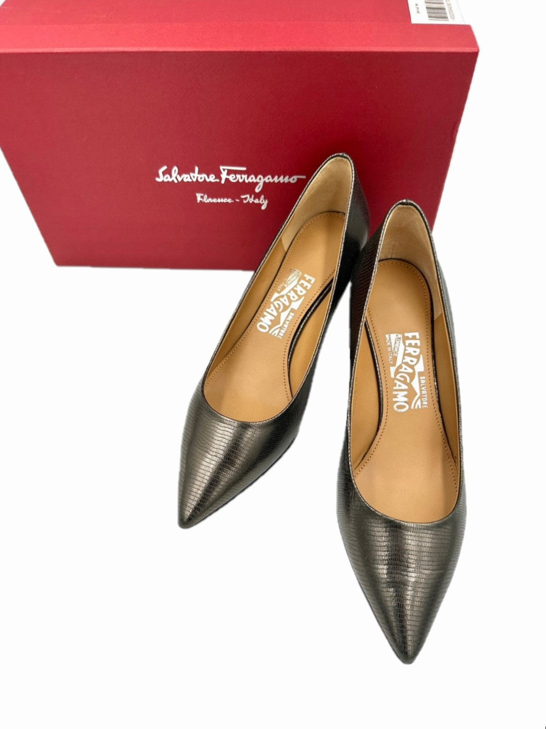 Salvatore Ferragamo 尖頭中跟鞋