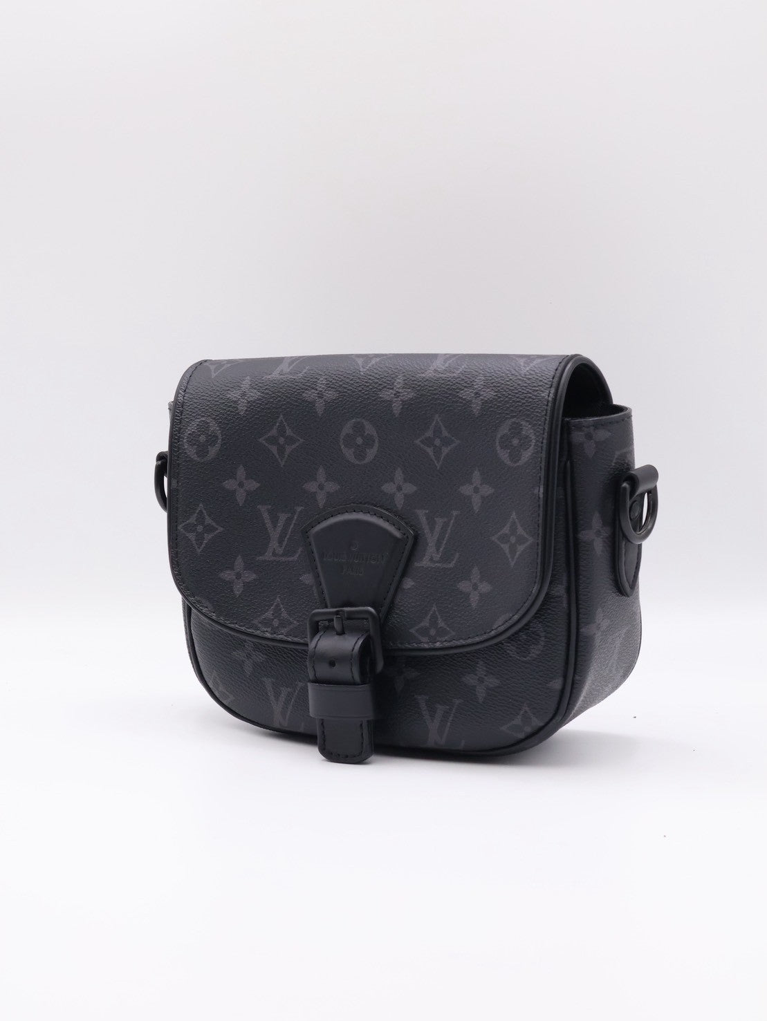 LOUIS VUITTON Montsouris郵差包 - PM灰老花