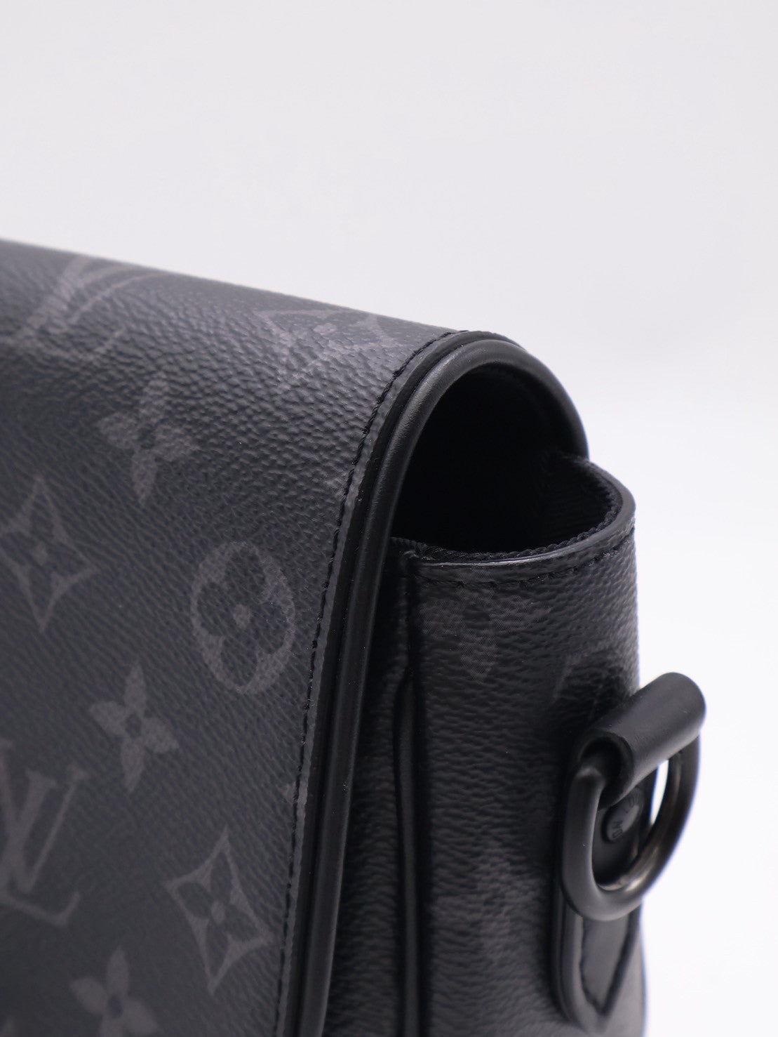 LOUIS VUITTON Montsouris郵差包 - PM灰老花