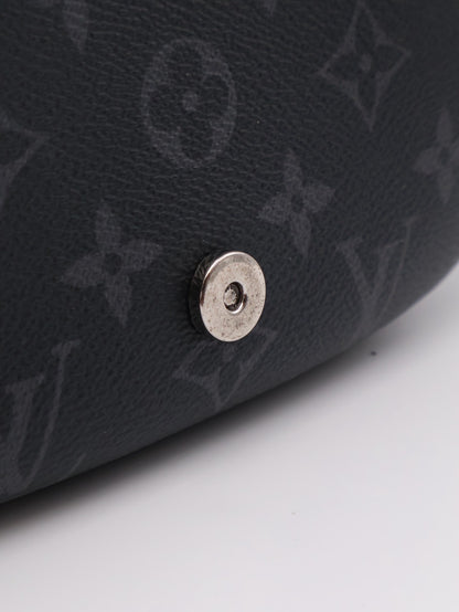 LOUIS VUITTON Montsouris郵差包 - PM灰老花