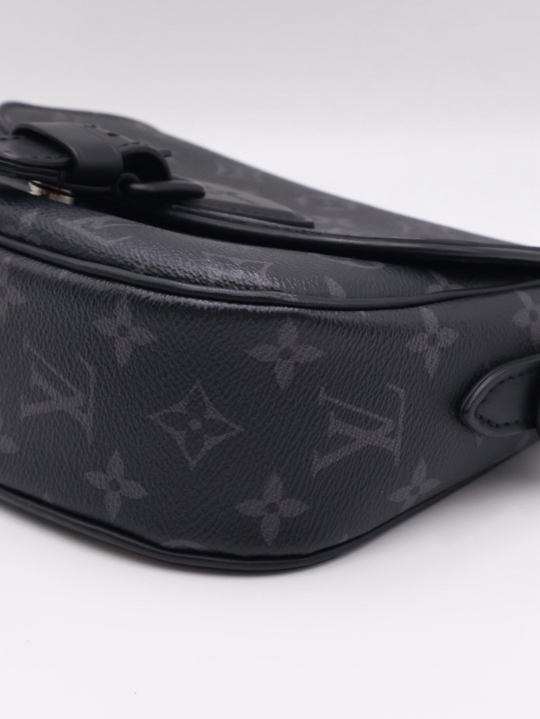 LOUIS VUITTON Montsouris郵差包 - PM灰老花