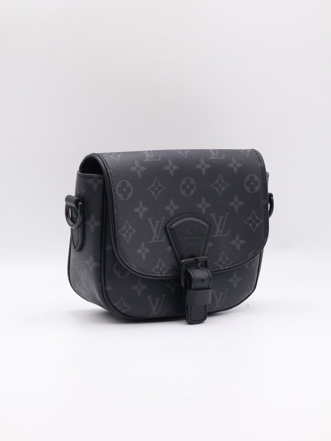 LOUIS VUITTON Montsouris郵差包 - PM灰老花