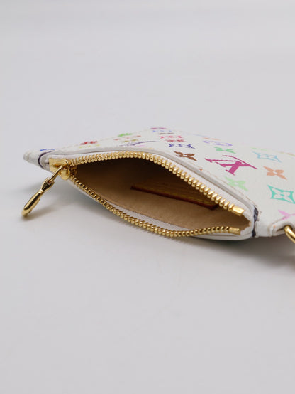 LOUIS VUITTON x 村上隆聯名款All in BB水桶包 - 白三彩