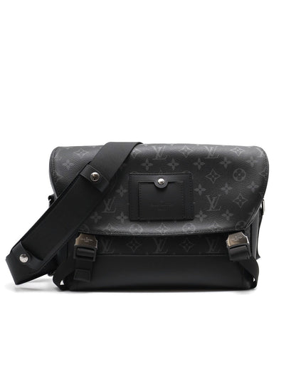 LOUIS VUITTON Voyager郵差包 -  PM灰老花
