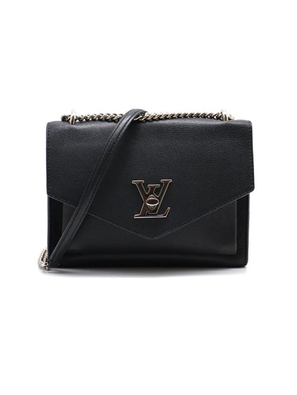 LOUIS VUITTON My Lock Me斜背包 - 黑銀