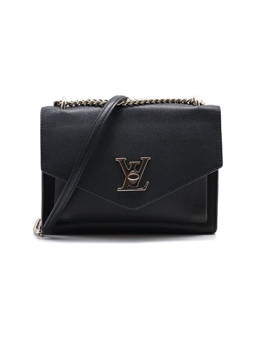 LOUIS VUITTON My Lock Me斜背包 - 黑銀