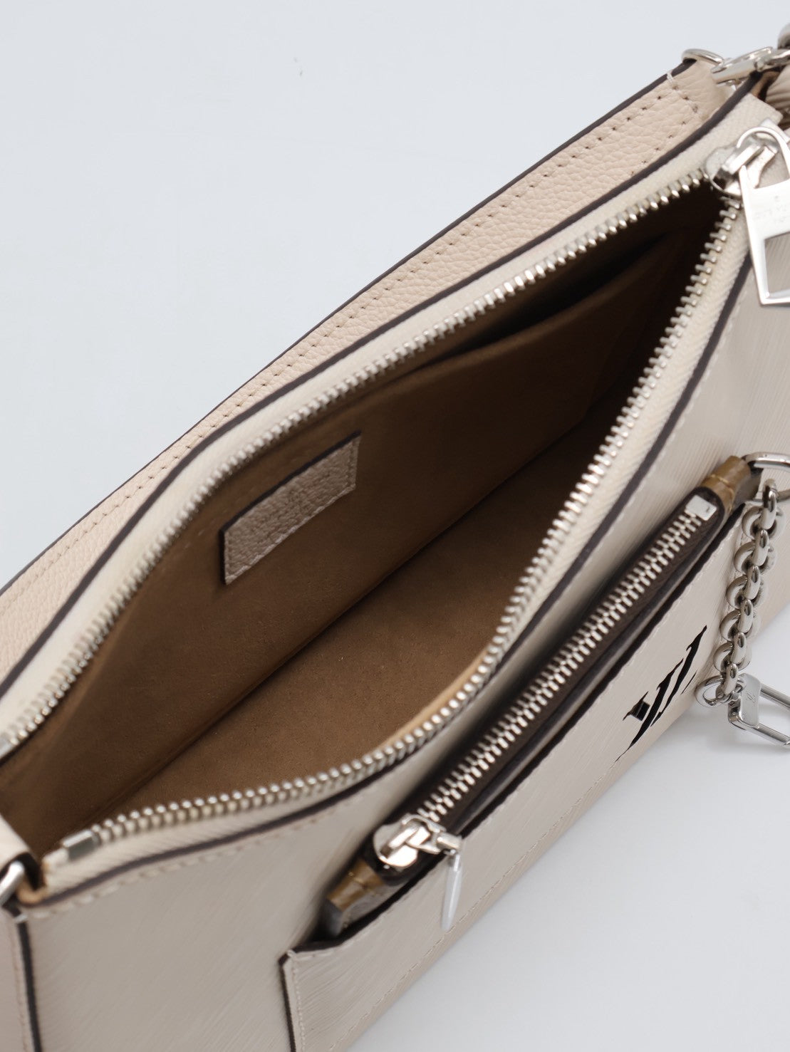 LOUIS VUITTON Marelle腋下包 - 米