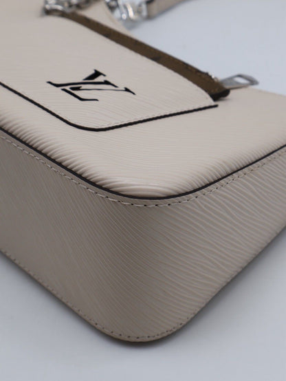 LOUIS VUITTON Marelle腋下包 - 米