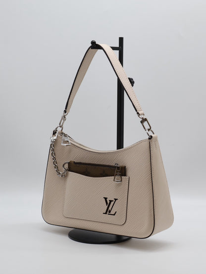 LOUIS VUITTON Marelle腋下包 - 米