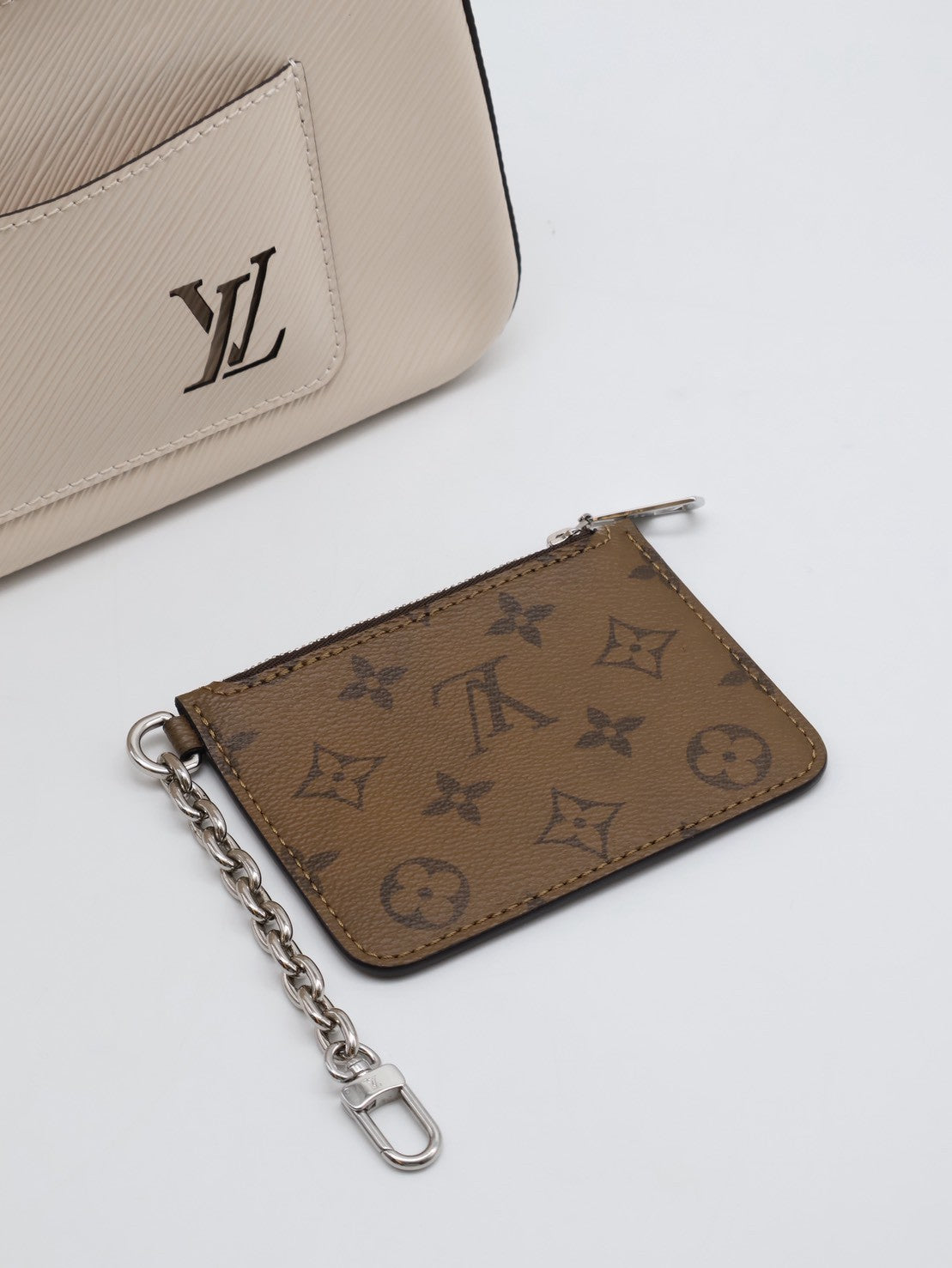 LOUIS VUITTON Marelle腋下包 - 米