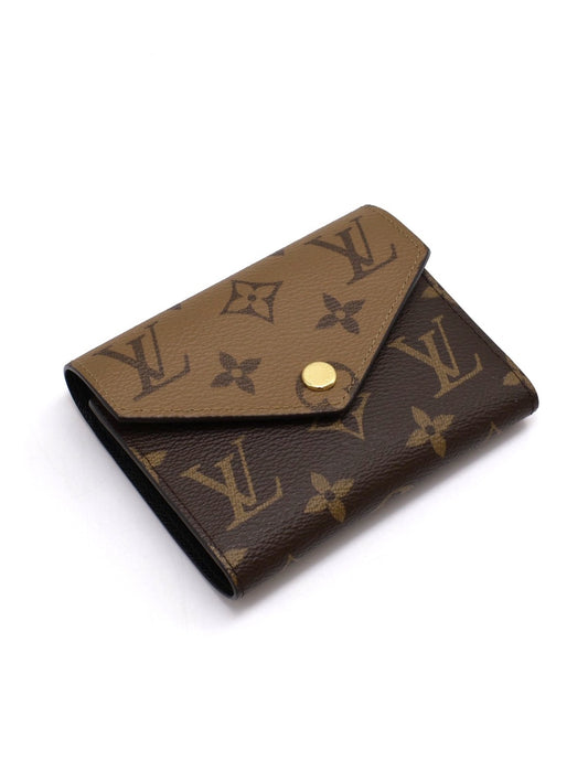 LOUIS VUITTON Victorine信封三折短夾 - 拚色