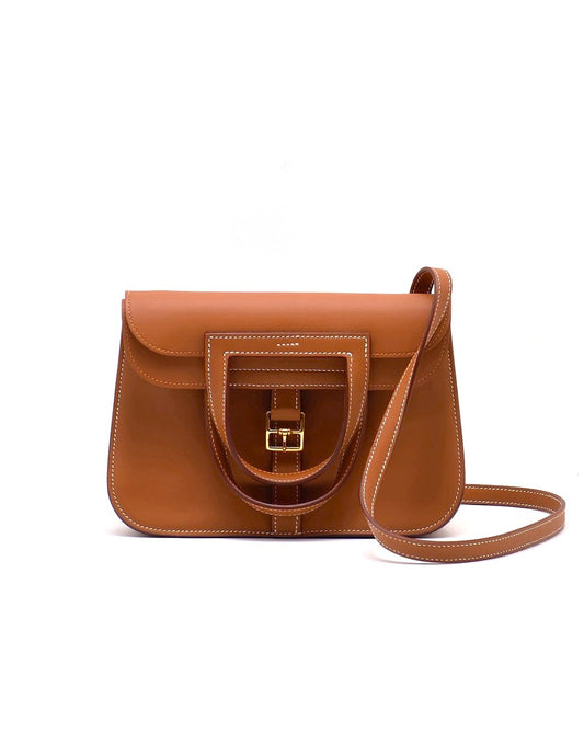 HERMES Halzan Mini - Gold 37 金棕金 K