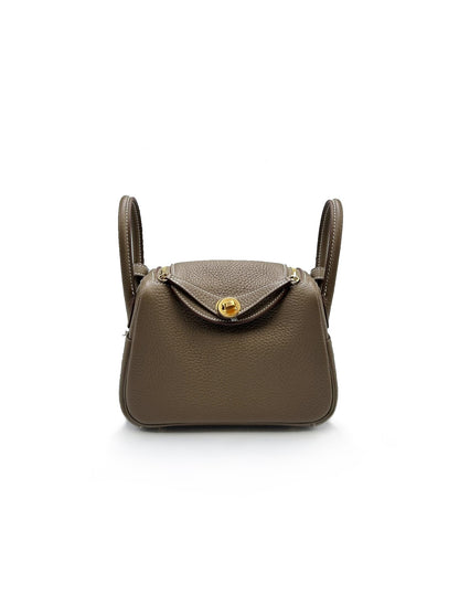 HERMES Mini lindy - 灰金