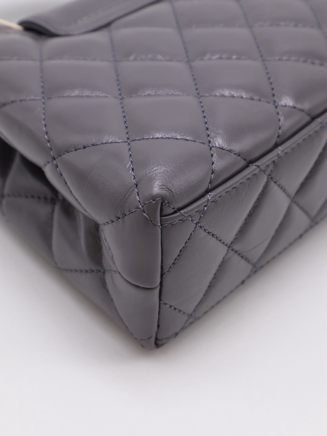 CHANEL Mini Kelly - 深灰金