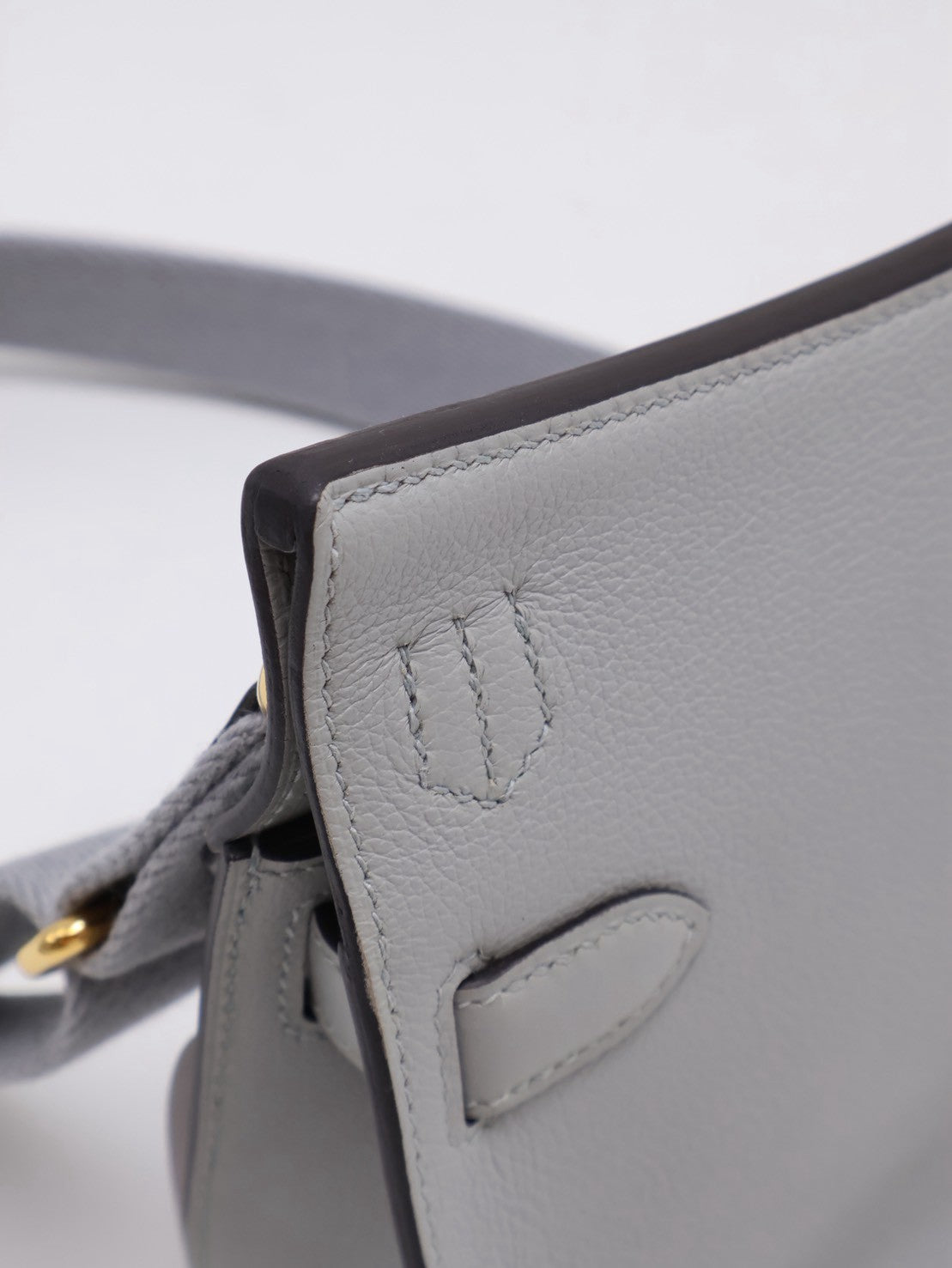 HERMES Jypsiere Mini - Bleu Glacier 8U 冰川藍金 W