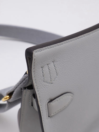 HERMES Jypsiere Mini - Bleu Glacier 8U 冰川藍金 W