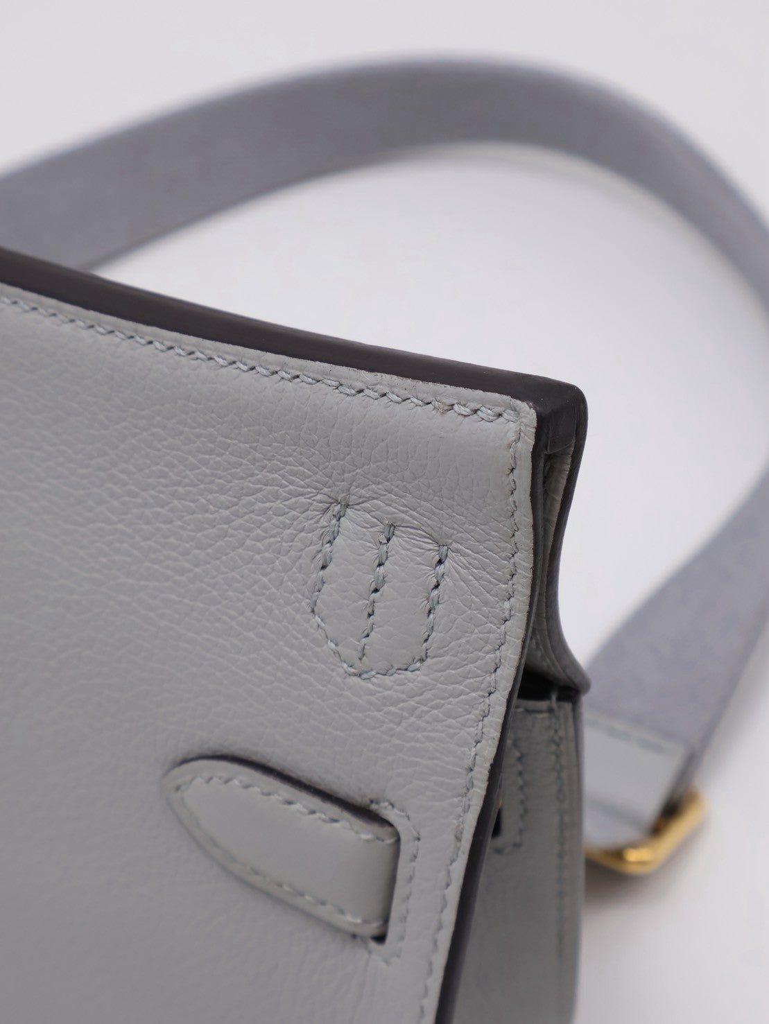 HERMES Jypsiere Mini - Bleu Glacier 8U 冰川藍金 W