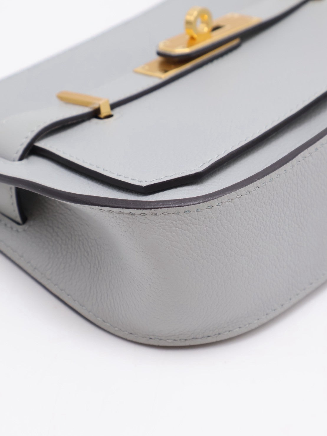 HERMES Jypsiere Mini - Bleu Glacier 8U 冰川藍金 W