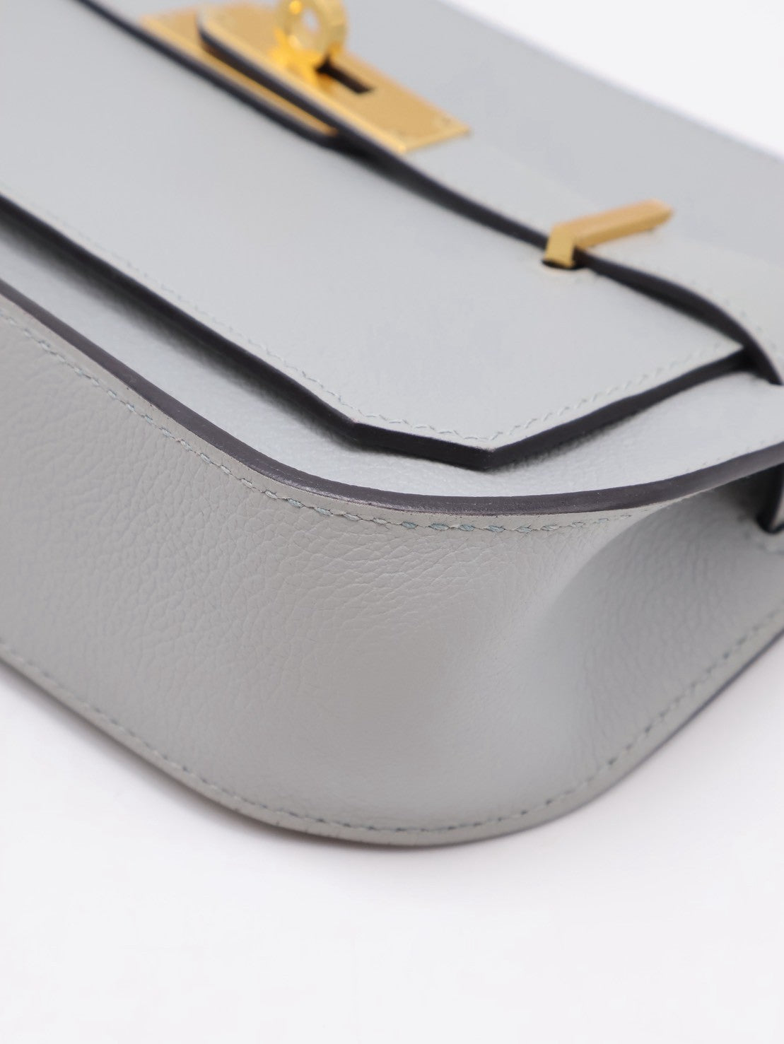 HERMES Jypsiere Mini - Bleu Glacier 8U 冰川藍金 W