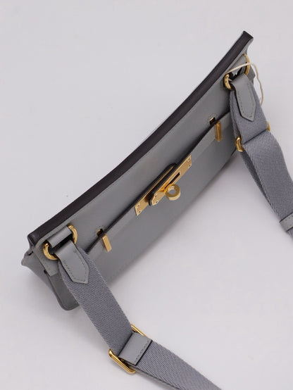 HERMES Jypsiere Mini - Bleu Glacier 8U 冰川藍金 W