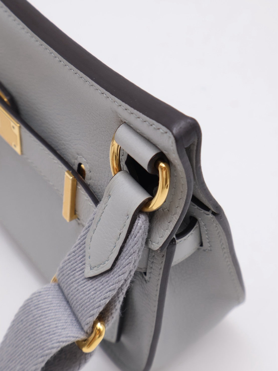 HERMES Jypsiere Mini - Bleu Glacier 8U 冰川藍金 W