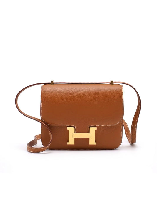 HERMES Mini Constance 19 - Gold 37 金棕金 Z