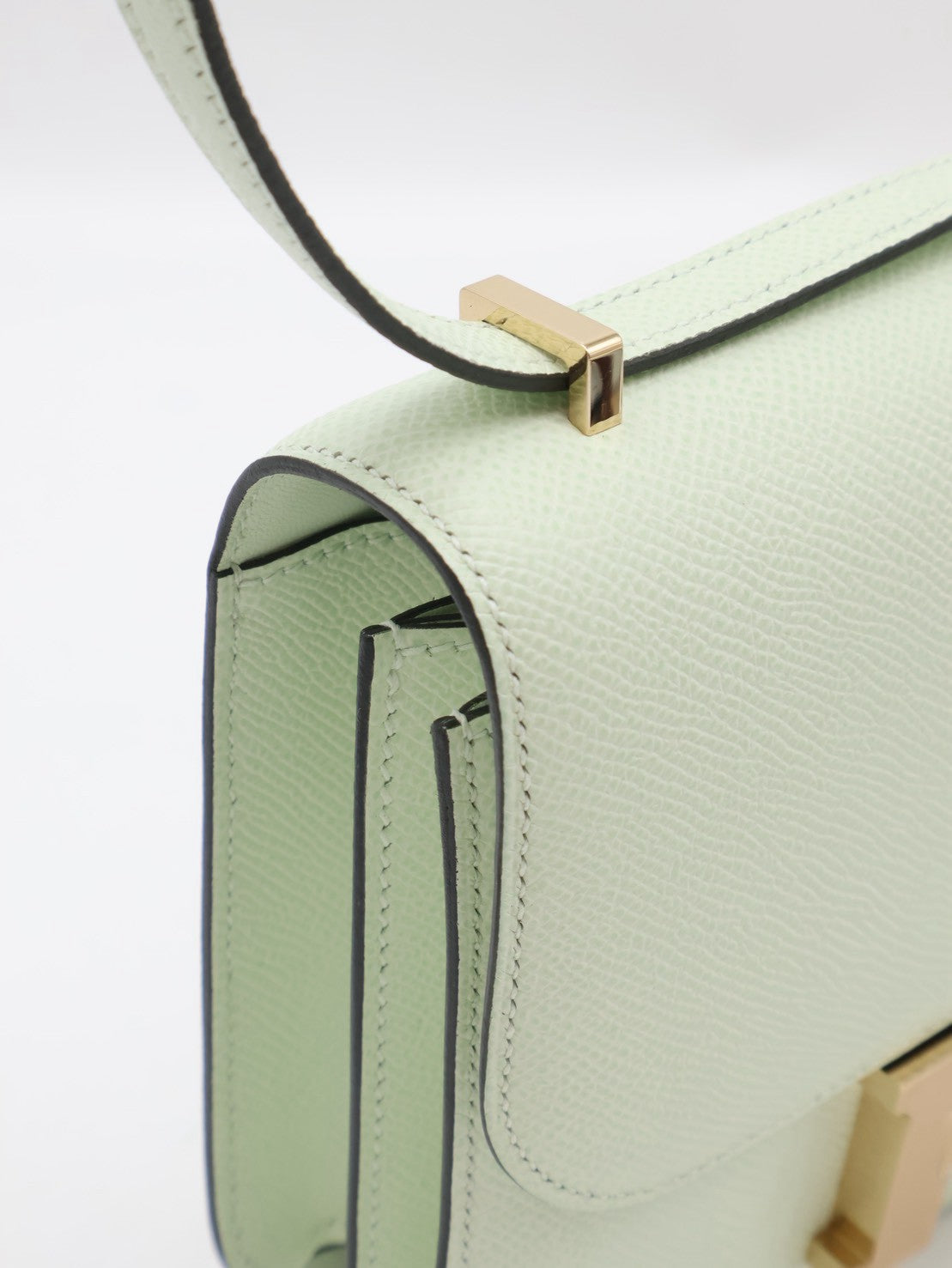 HERMES Mini Constance 19 - Vert Fizz 0S 氣泡綠香檳金 B