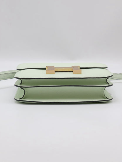 HERMES Mini Constance 19 - Vert Fizz 0S 氣泡綠香檳金 B