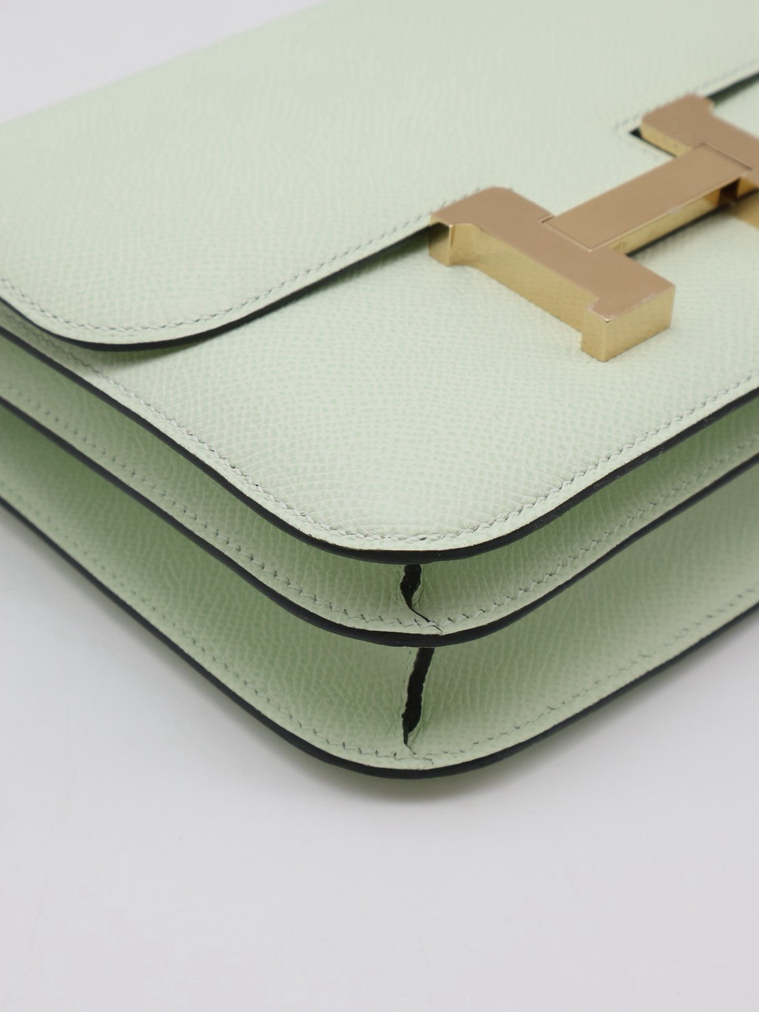 HERMES Mini Constance 19 - Vert Fizz 0S 氣泡綠香檳金 B