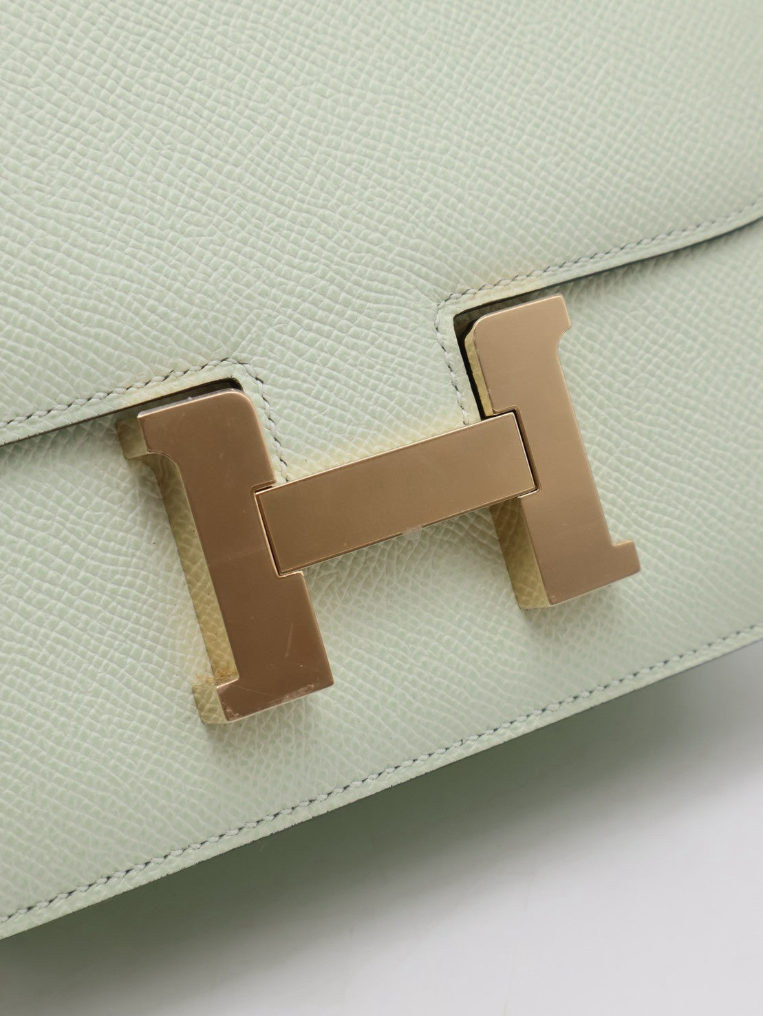 HERMES Mini Constance 19 - Vert Fizz 0S 氣泡綠香檳金 B
