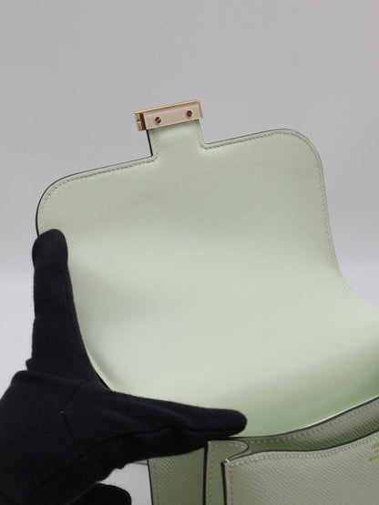 HERMES Mini Constance 19 - Vert Fizz 0S 氣泡綠香檳金 B