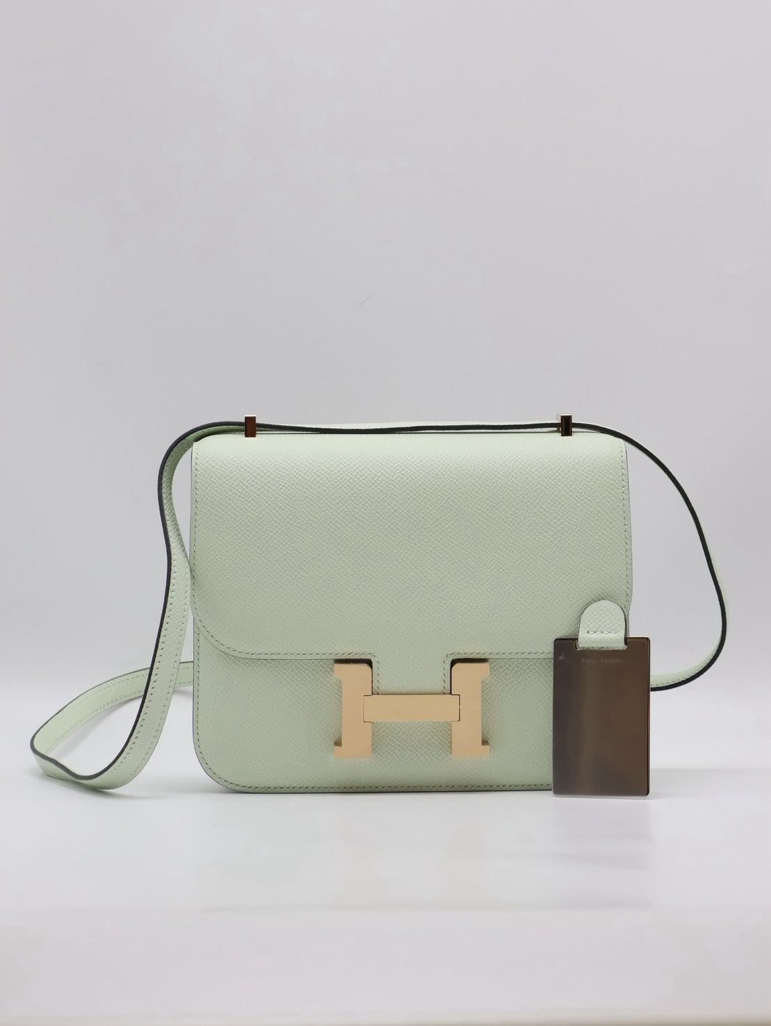 HERMES Mini Constance 19 - Vert Fizz 0S 氣泡綠香檳金 B