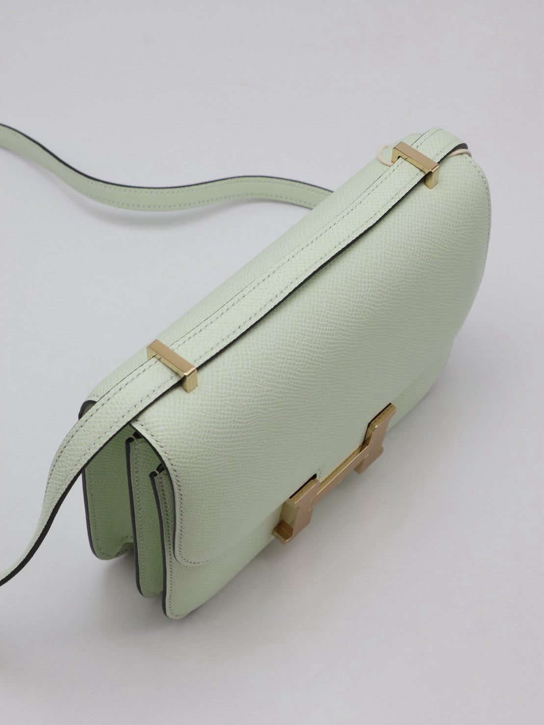 HERMES Mini Constance 19 - Vert Fizz 0S 氣泡綠香檳金 B