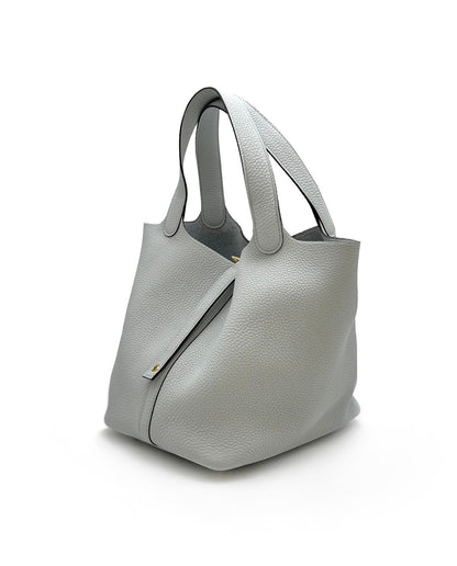 HERMES Picotin 22 - 聖杯藍金