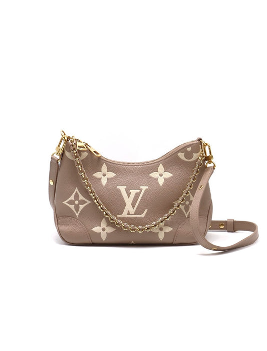 LOUIS VUITTON Boulogne牛角包 - PM斑鳩灰
