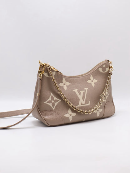 LOUIS VUITTON Boulogne牛角包 - PM斑鳩灰