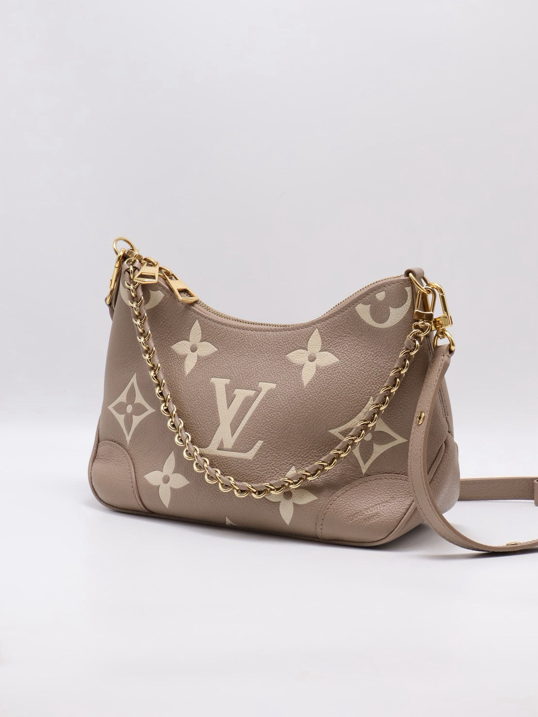 LOUIS VUITTON Boulogne牛角包 - PM斑鳩灰