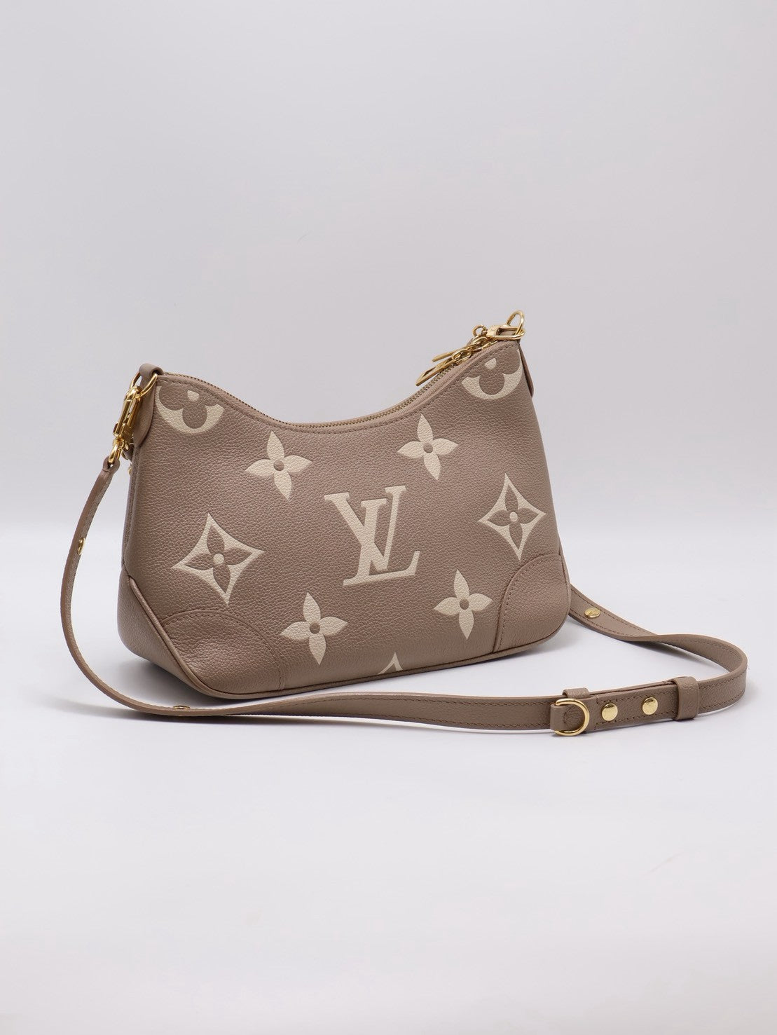 LOUIS VUITTON Boulogne牛角包 - PM斑鳩灰