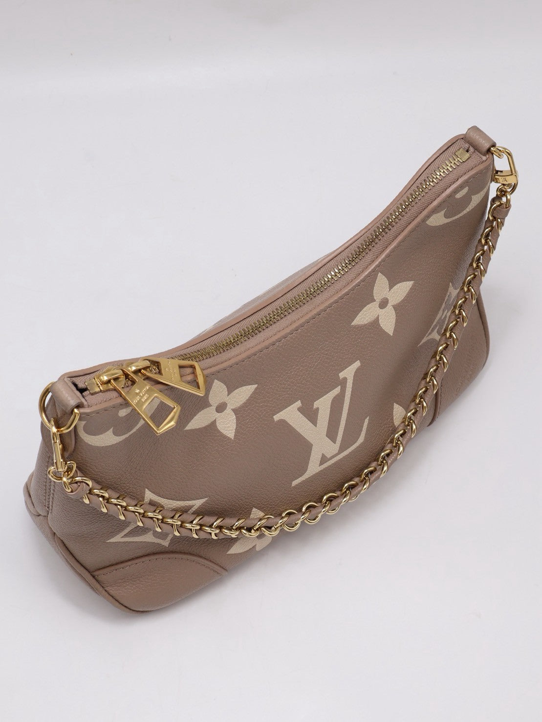 LOUIS VUITTON Boulogne牛角包 - PM斑鳩灰