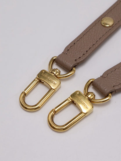 LOUIS VUITTON Boulogne牛角包 - PM斑鳩灰