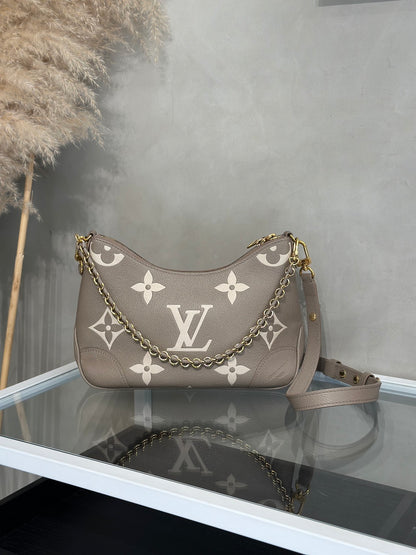 LOUIS VUITTON Boulogne牛角包 - PM斑鳩灰