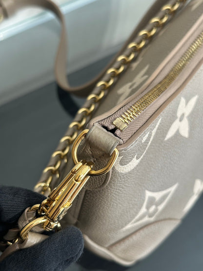 LOUIS VUITTON Boulogne牛角包 - PM斑鳩灰