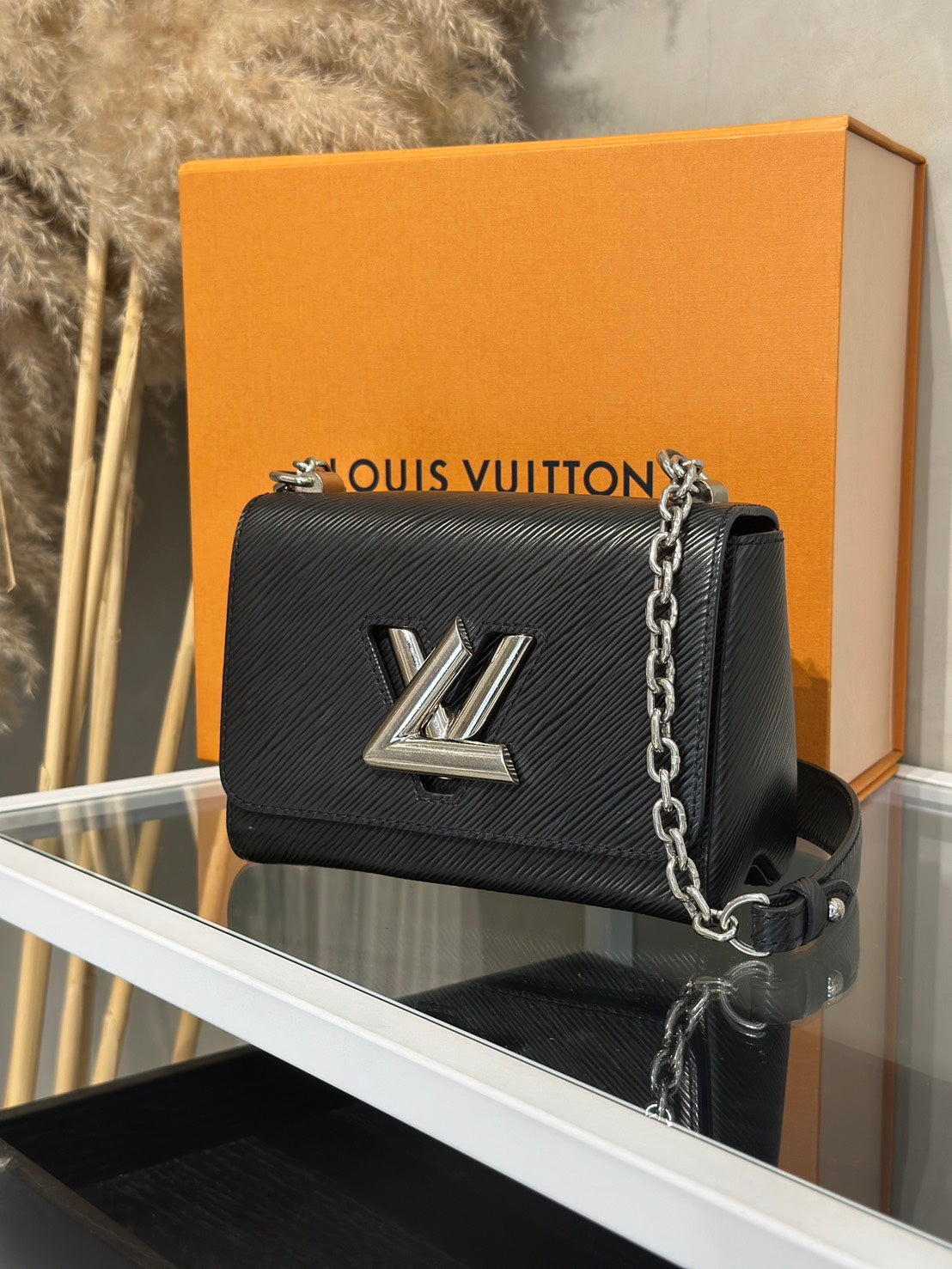 LOUIS VUITTON Twist - PM黑銀