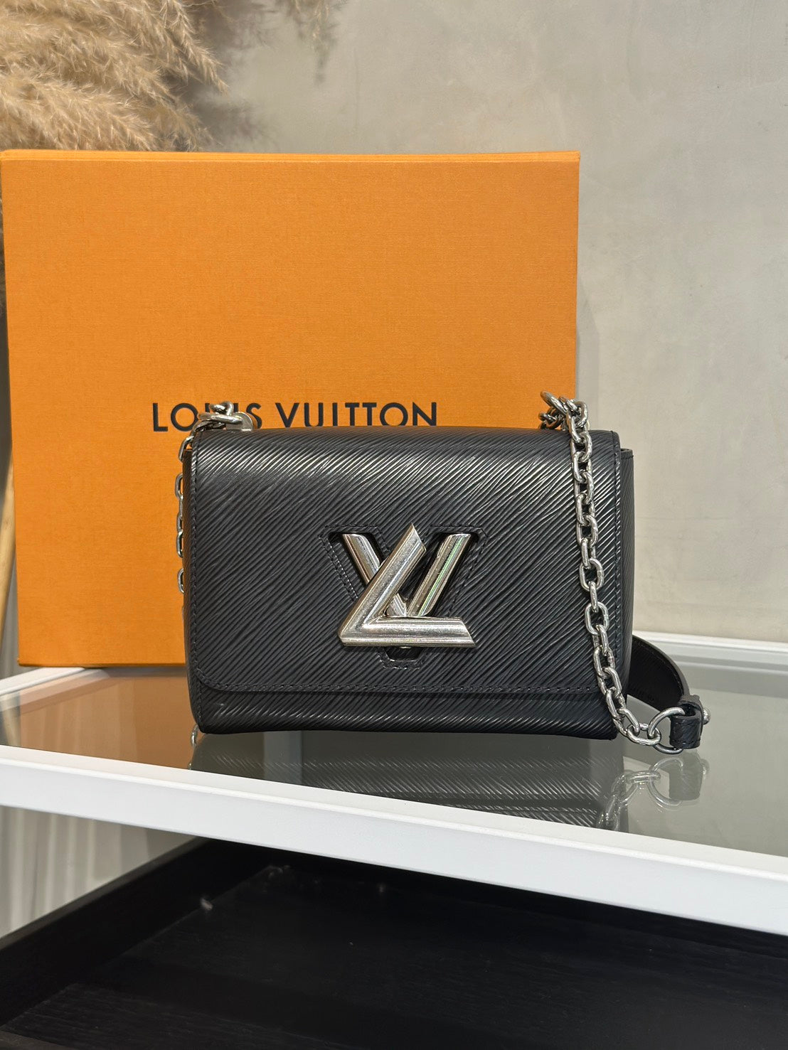 LOUIS VUITTON Twist - PM黑銀