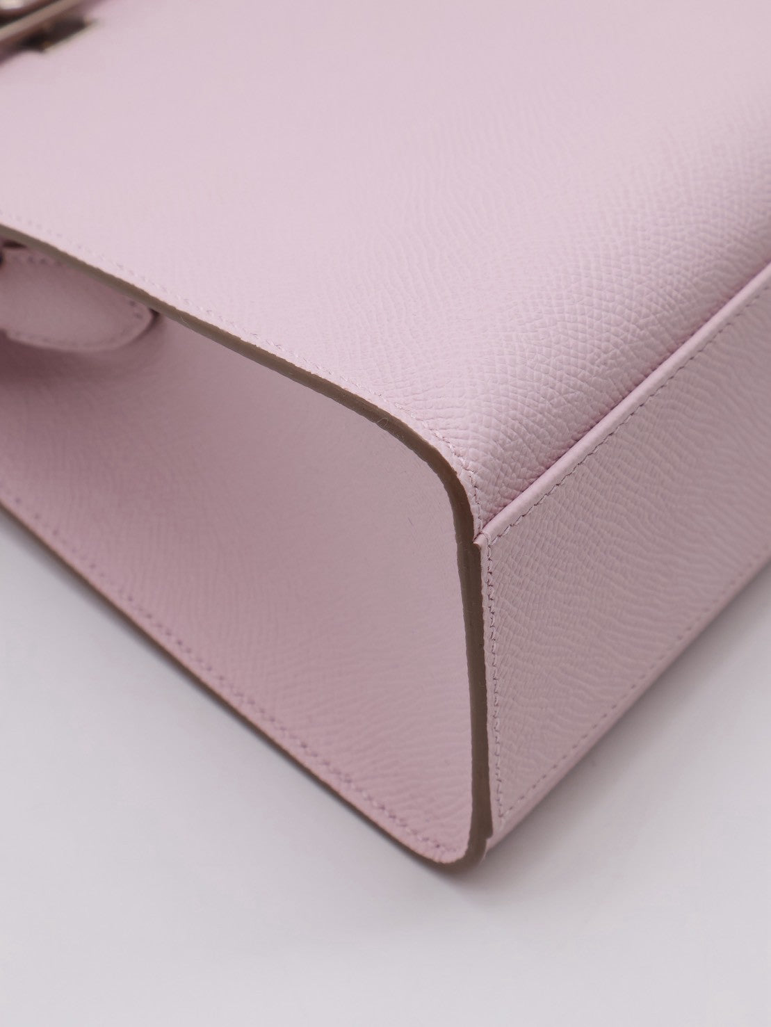 HERMES Kelly sport PM - Mauve Pale 09 夢幻粉銀 B