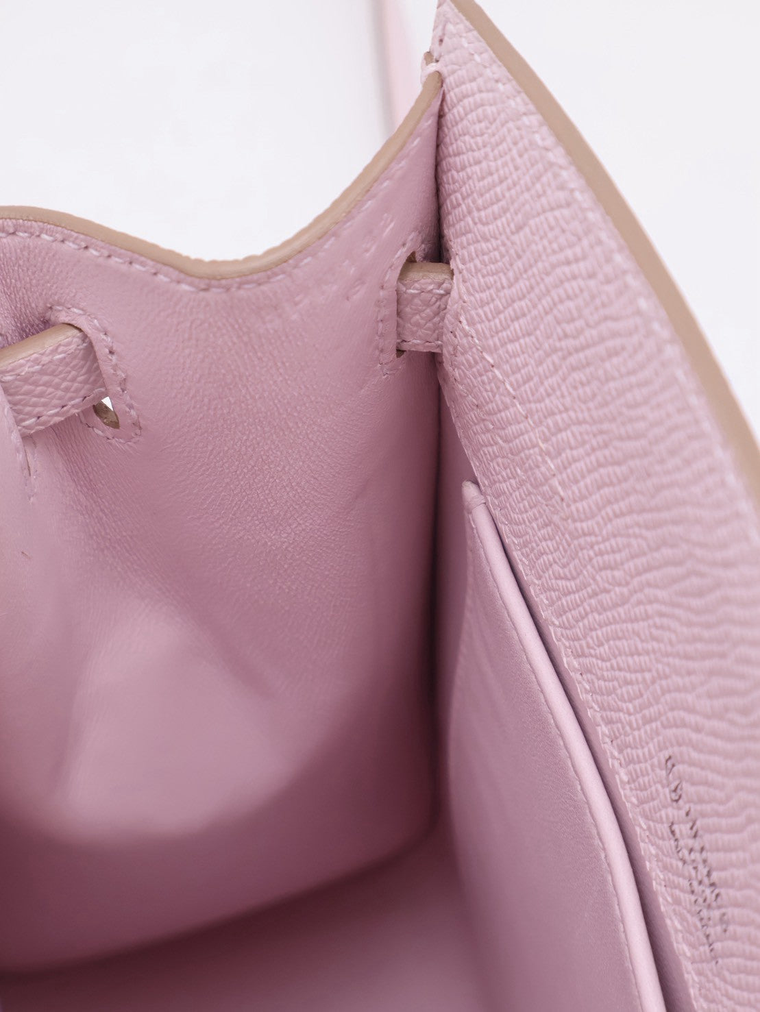 HERMES Kelly sport PM - Mauve Pale 09 夢幻粉銀 B