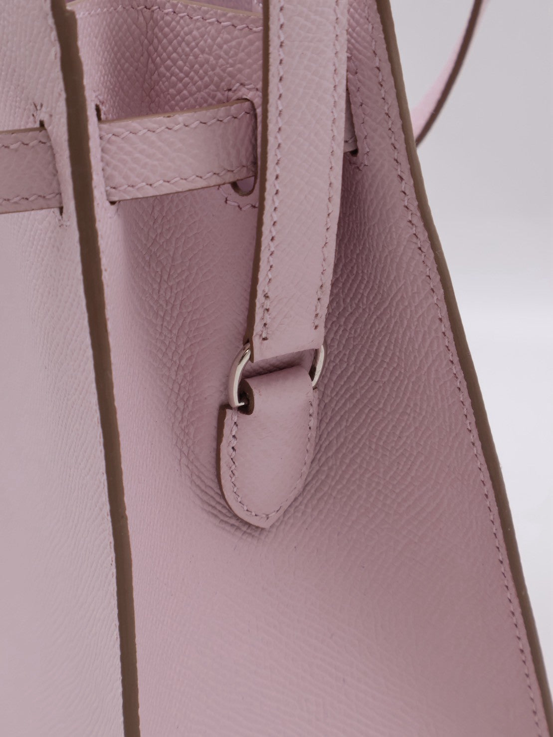 HERMES Kelly sport PM - Mauve Pale 09 夢幻粉銀 B