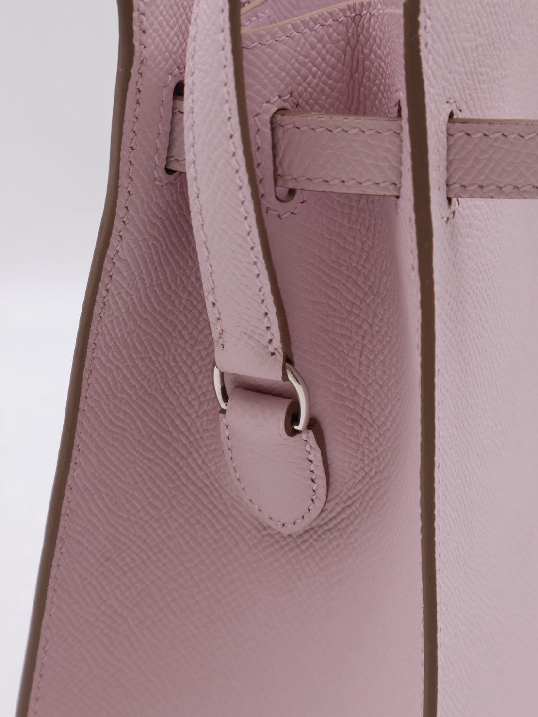 HERMES Kelly sport PM - Mauve Pale 09 夢幻粉銀 B